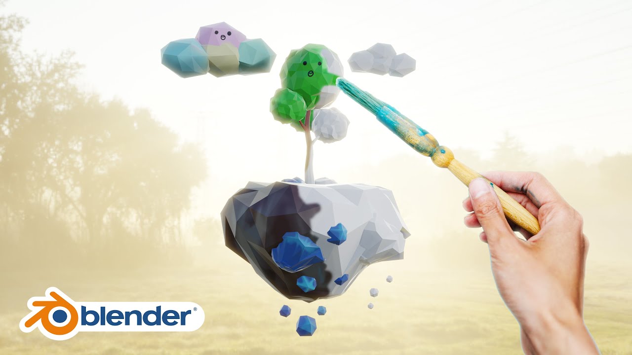 Рисование текстур в Blender для новичков