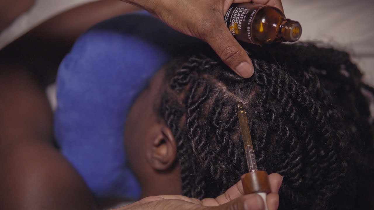 ASMR | Real Person Scalp Oiling for Sleep💆🏾‍♀️ (No Talking)