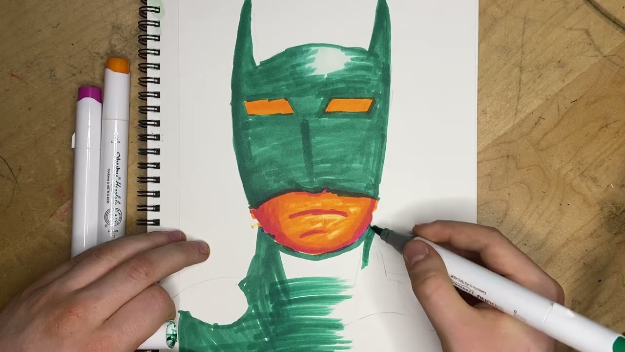 3 Marker Art Challenge