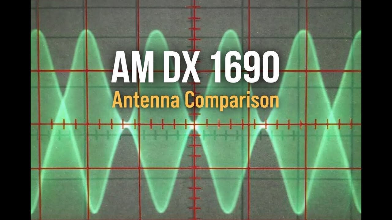AM DX Demonstration: 1690 AM Changes Completely When Switching Antennas”