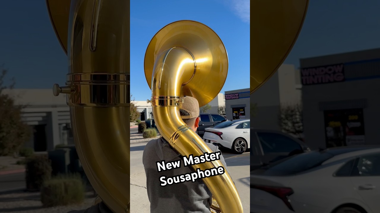 Sousaphone &ldquo;NEW MASTER &ldquo; #sousaphone #marchingband #lowbrass #musicadebanda #regionalmexicano #tuba