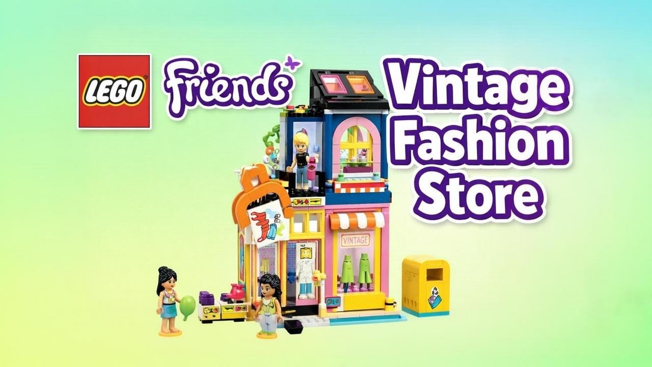 Vintage Fashion Store 🌺 My LEGO Friends Review