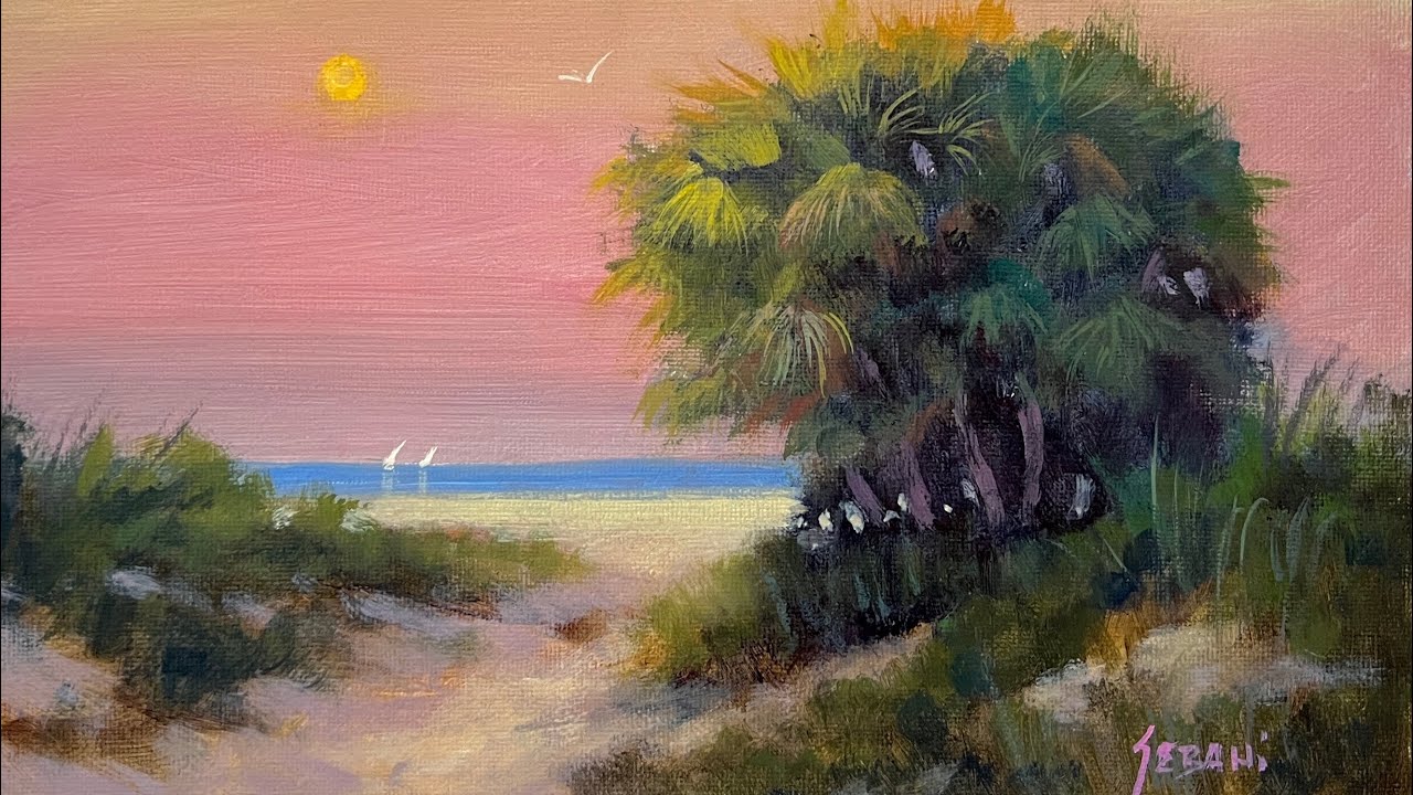 Acrylic Painting in 1 hour or Less| Fast and Loose!