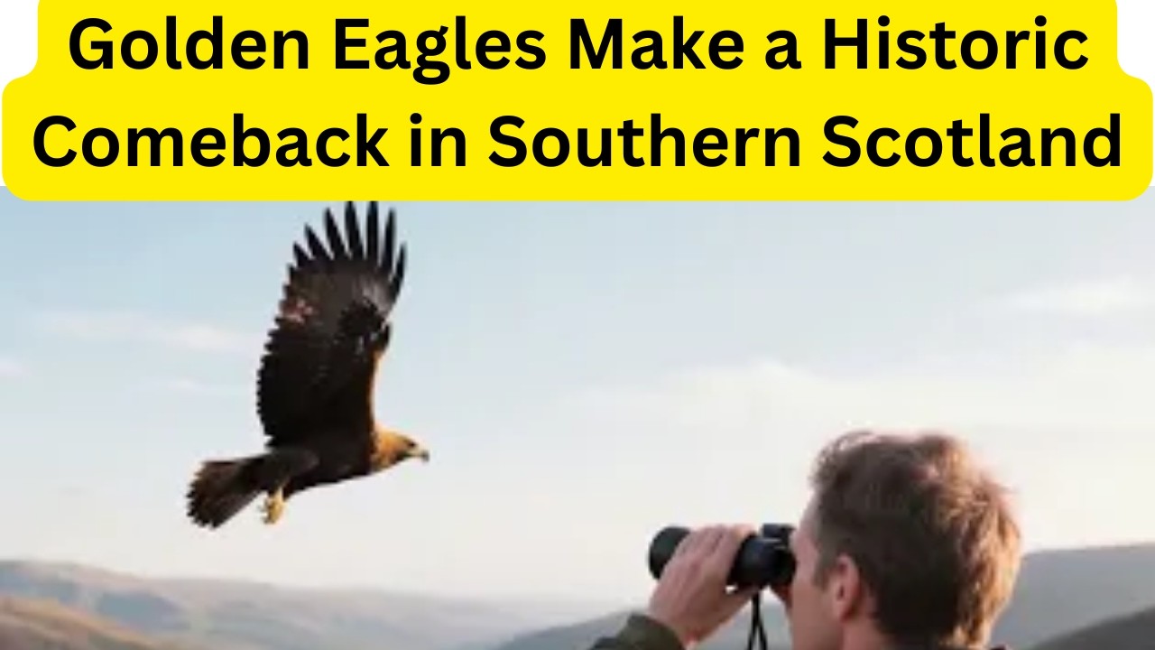 Golden Eagles Make a Historic Comeback in Southern Scotland