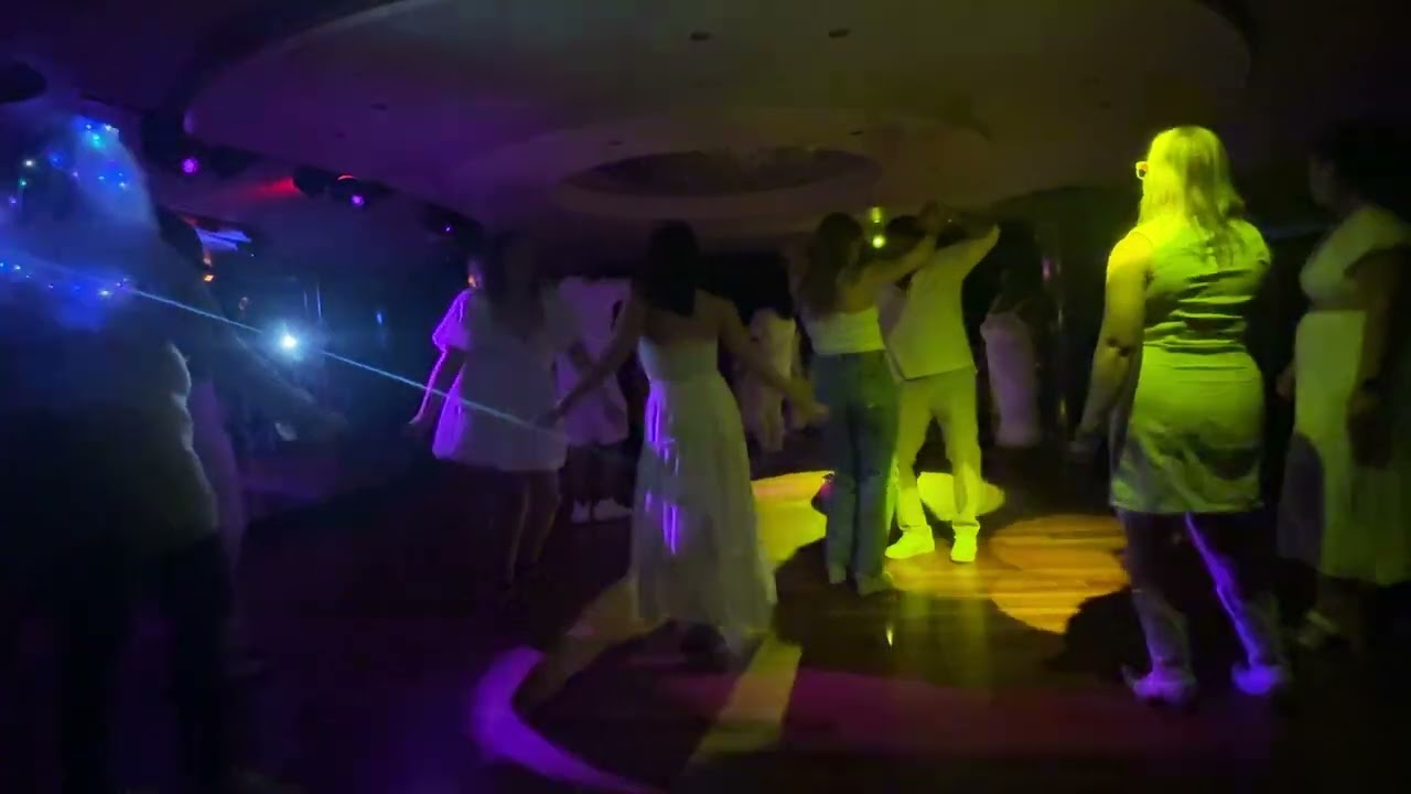Dance club on the cruise ship