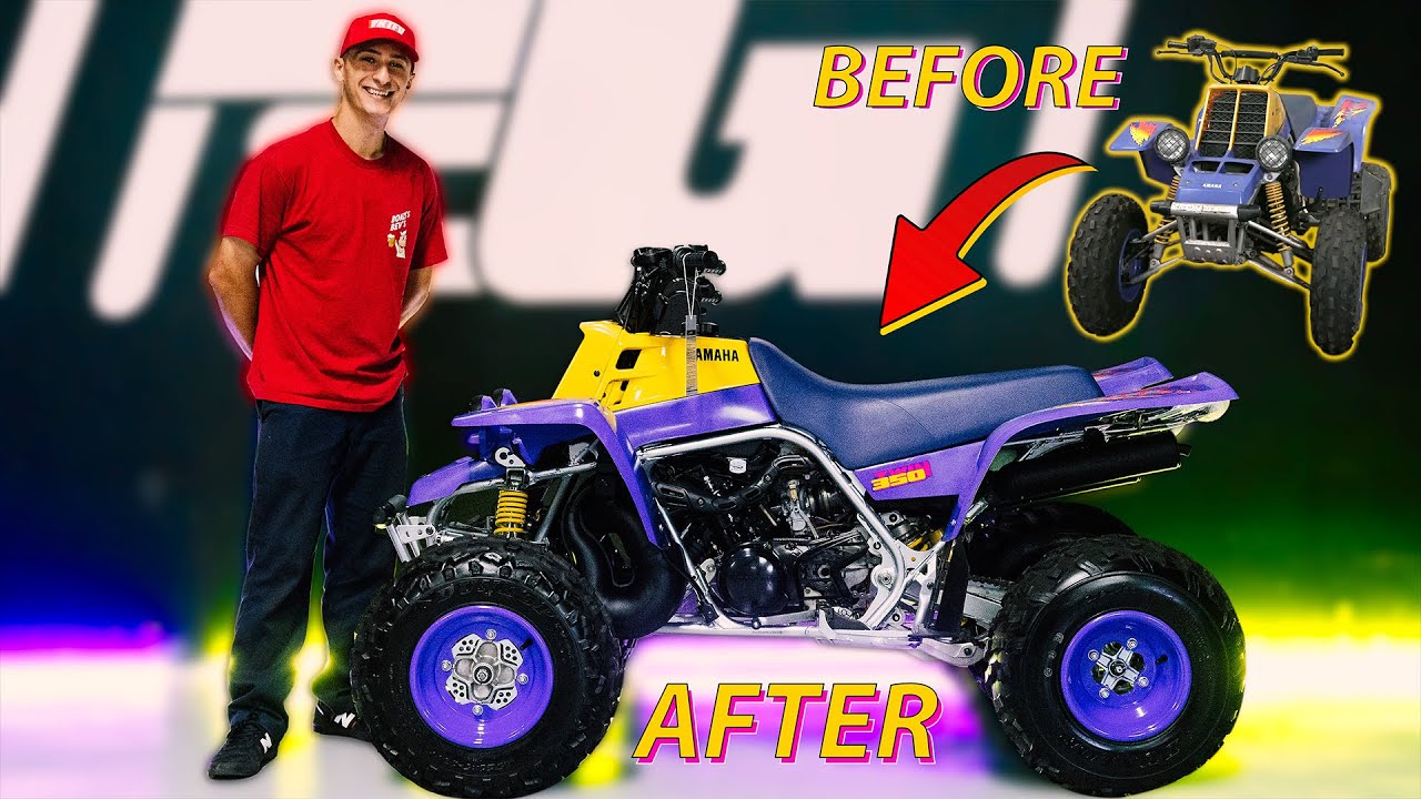 Completely Restoring A Original 1994 Yamaha Banshee! (Finale)
