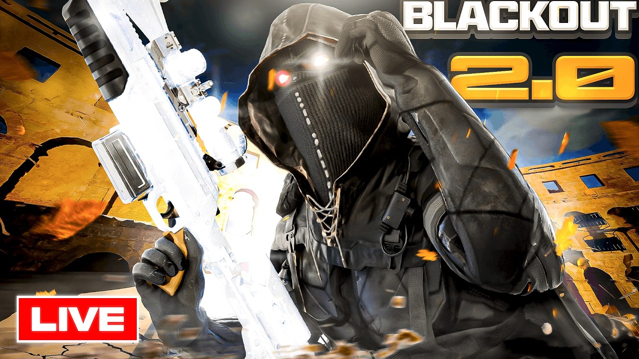🔴 LIVE -  BLACKOUT 2.0 IS HERE!!!🔴NEW WARZONE SEASON 2 RELOADED UPDATE🔴