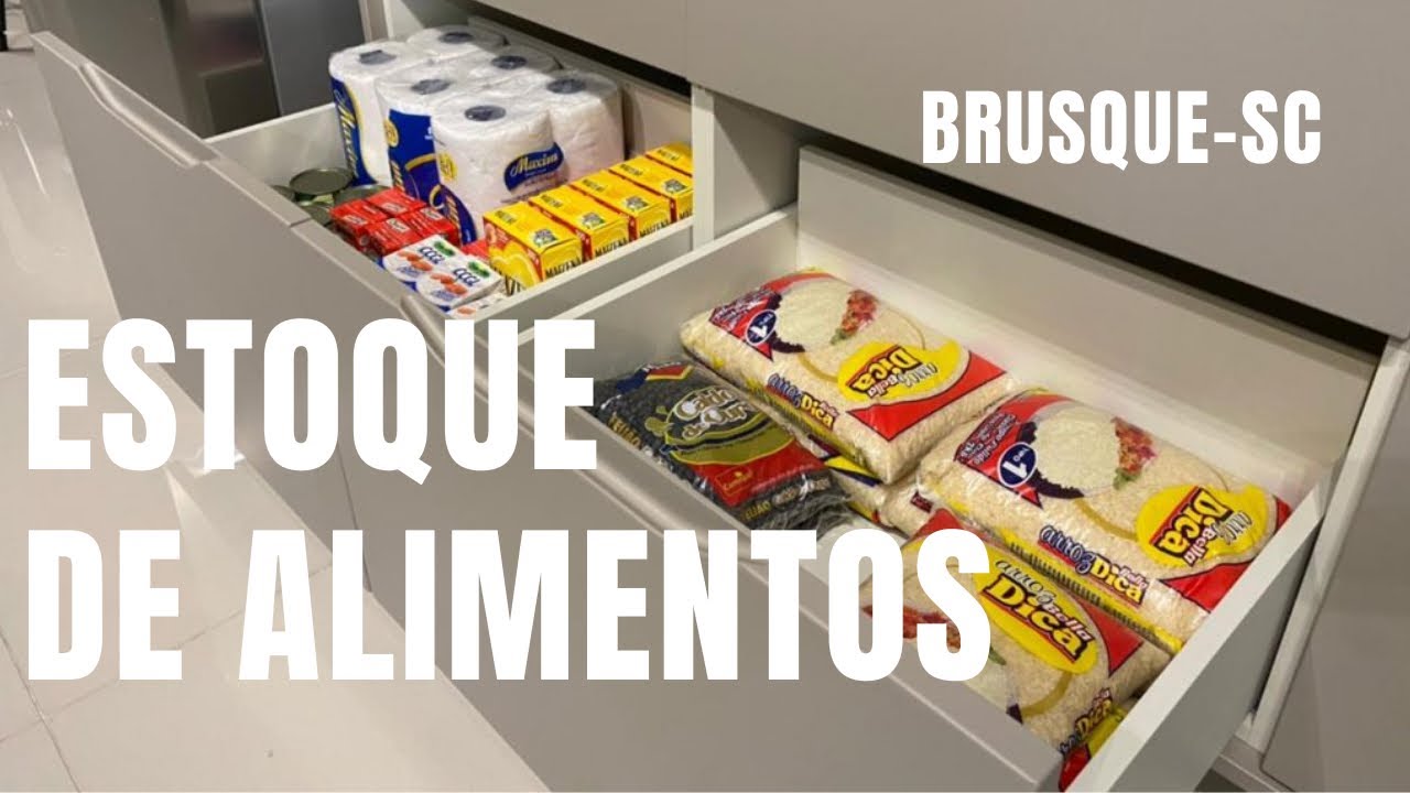 🌾🚨Faça Despensa Inteligente para Emergências!! #estoquedealimentos 