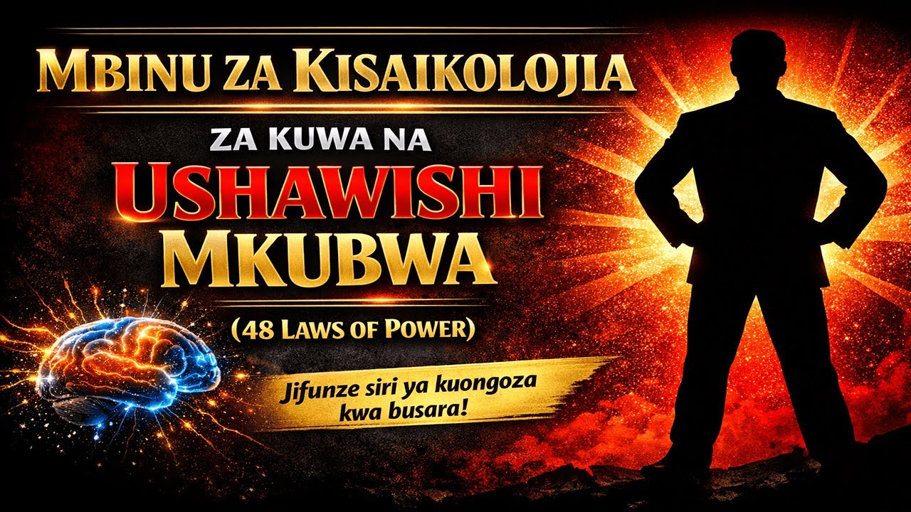 Mbinu za Kisaikolojia za Kuwa na Ushawishi Mkubwa (48 Laws of Power)