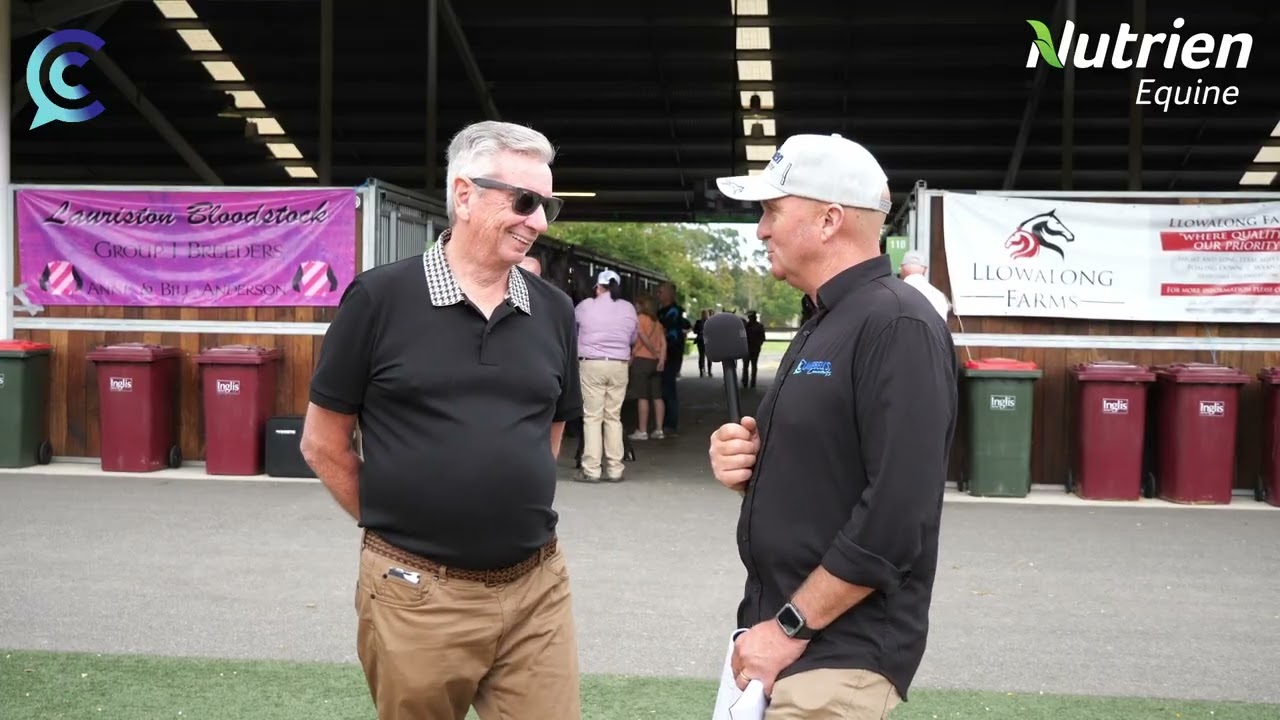 CC with Bill Anderson at the Sydney Nutrien sales