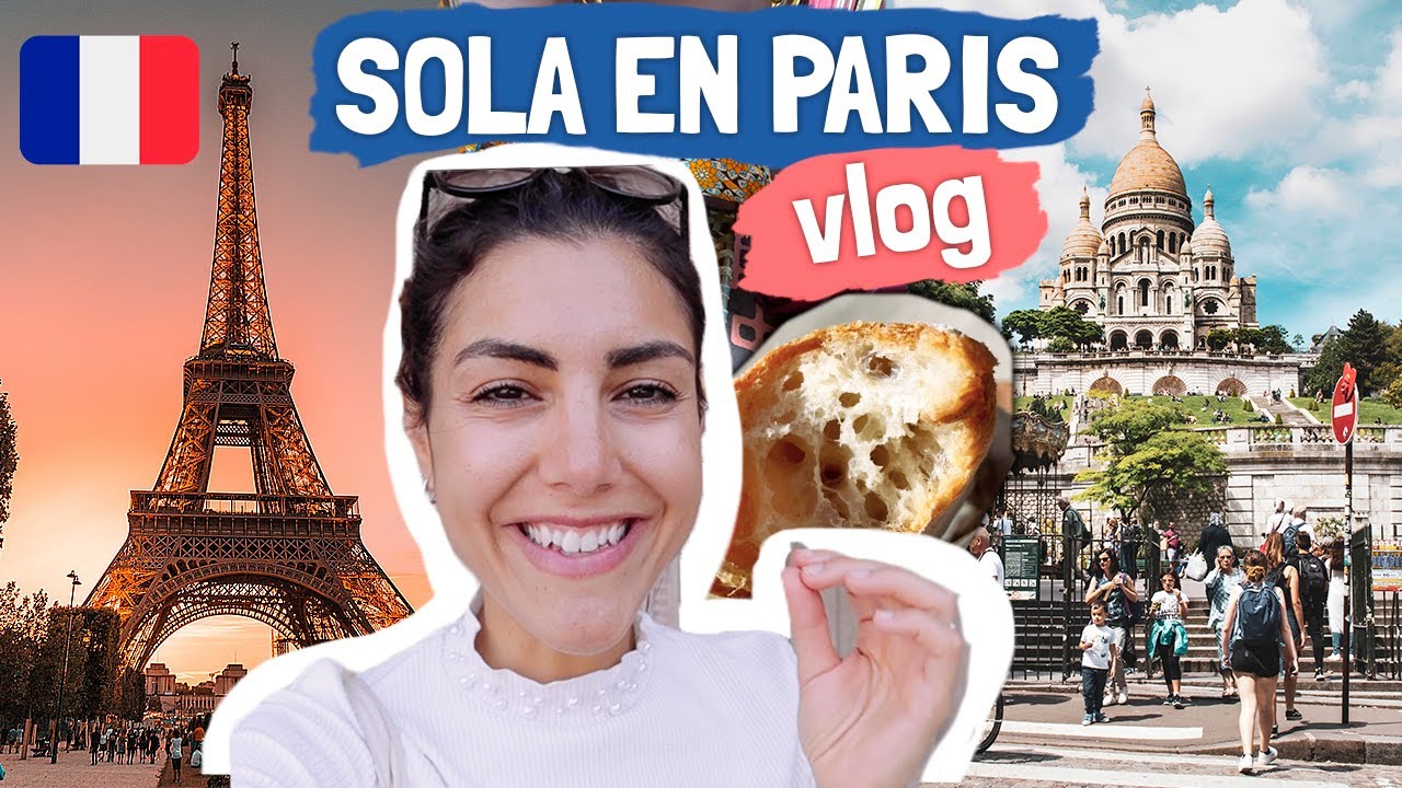 Así es VIAJAR SOLA por Europa | Paris - Francia 🇫🇷