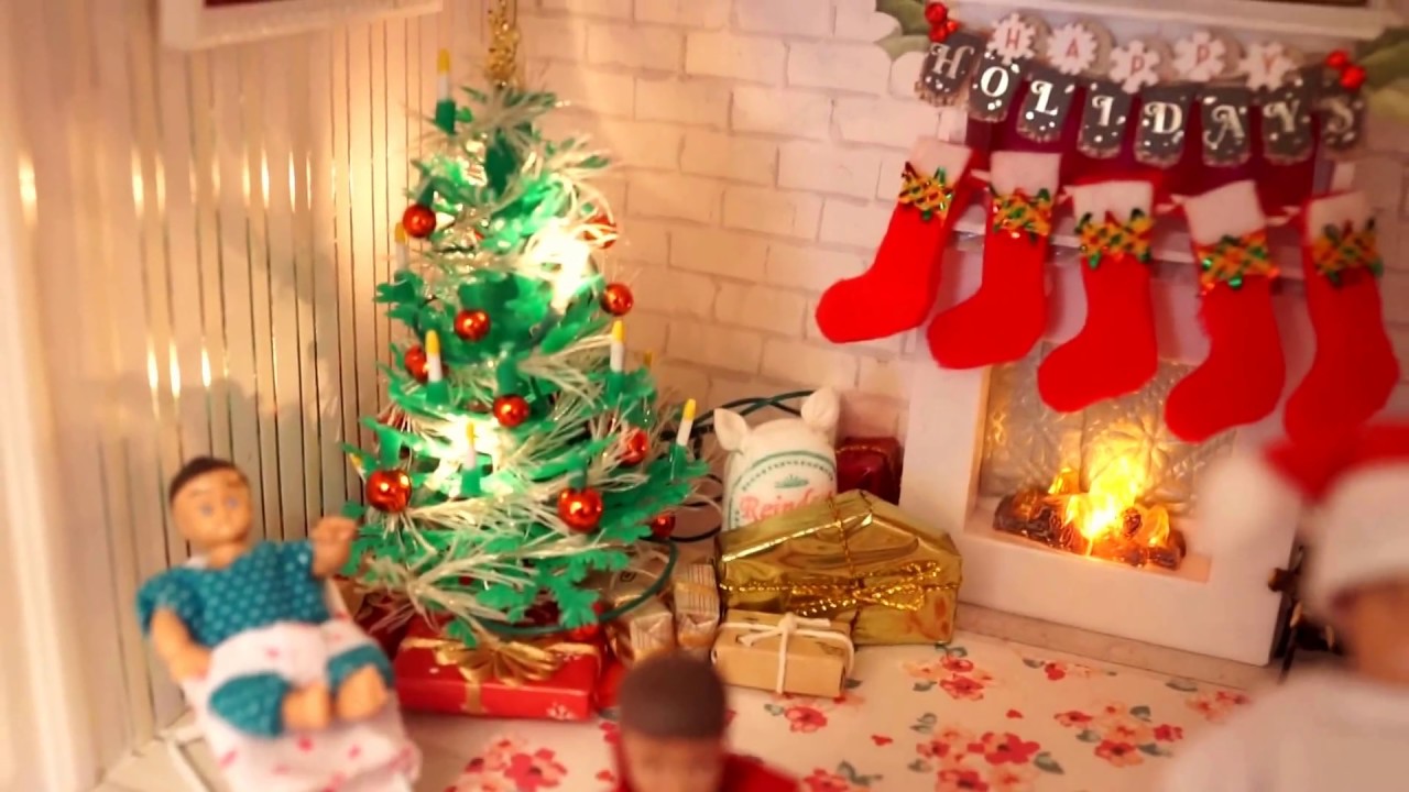 Lundby dollhouse tour - Christmas edition