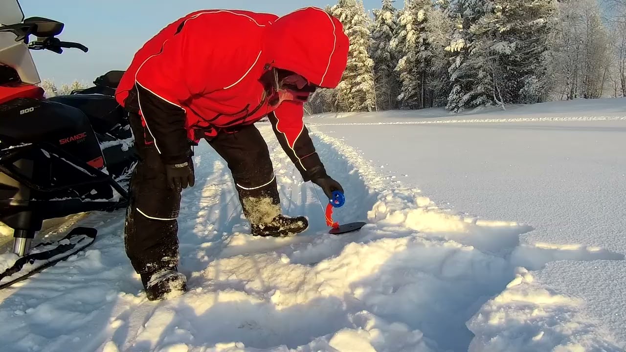 Рыбалка на озере 30.01.2026.