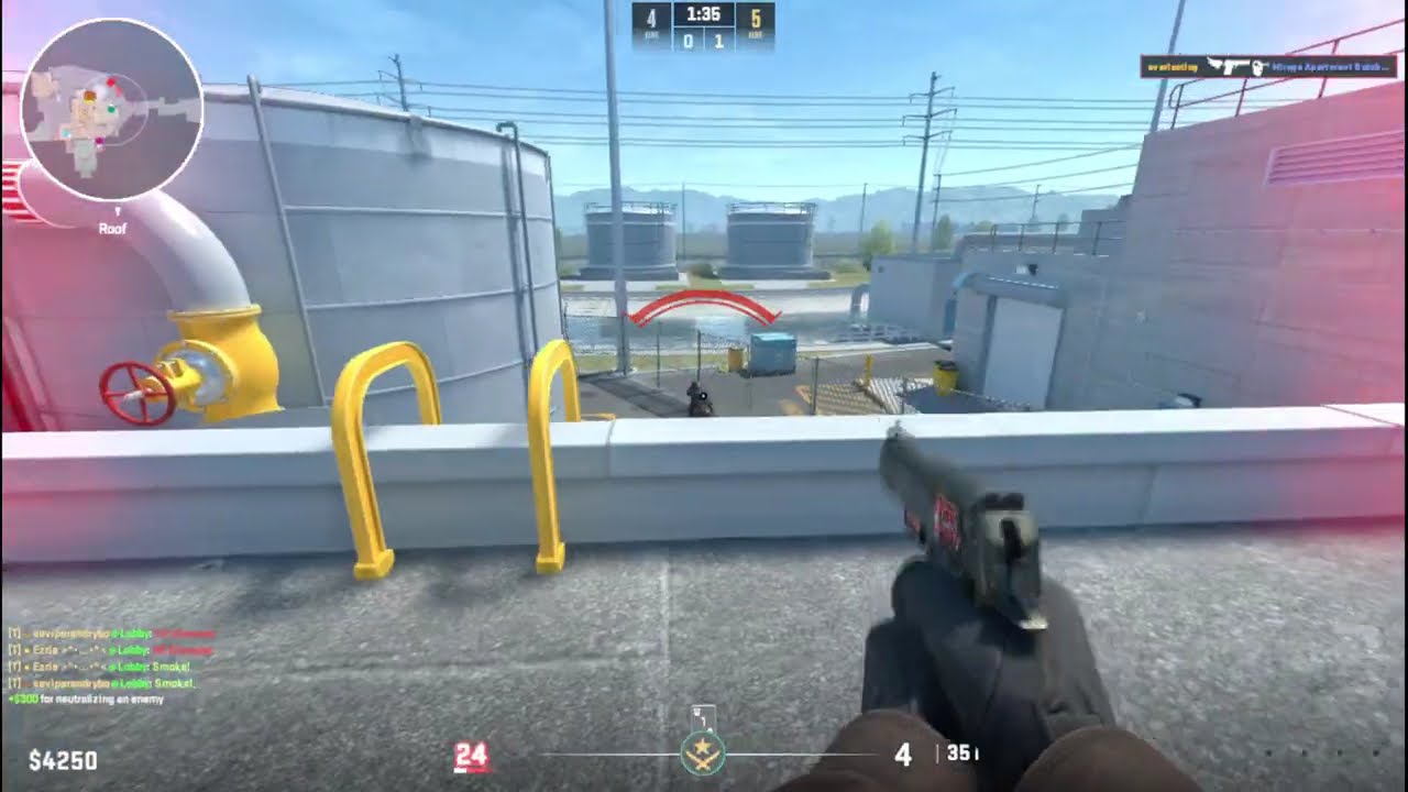 High Level CS2 Bhop Gameplay