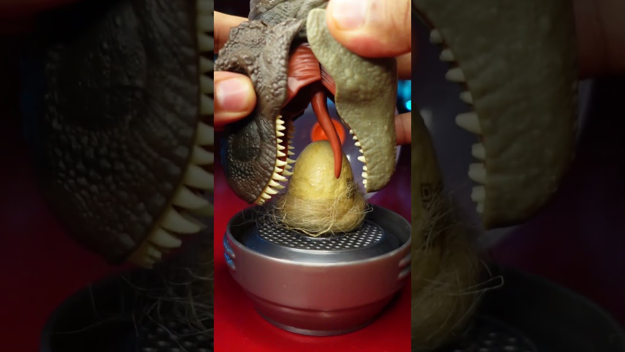 ASMR 🦖 T-REX Jurassic World MINIVERSE 🐣