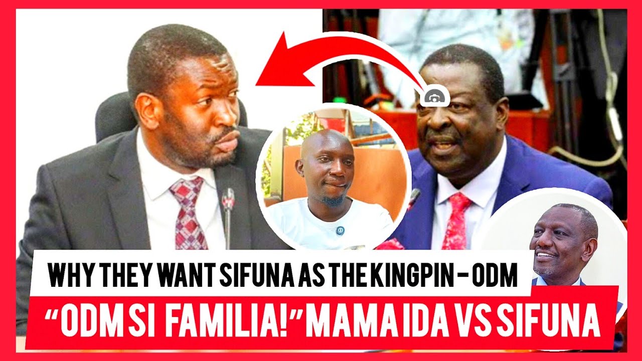 ODM KINGPIN? Mama Ida Odinga Ako na Certificate, Sifuna Ndiye Boss”