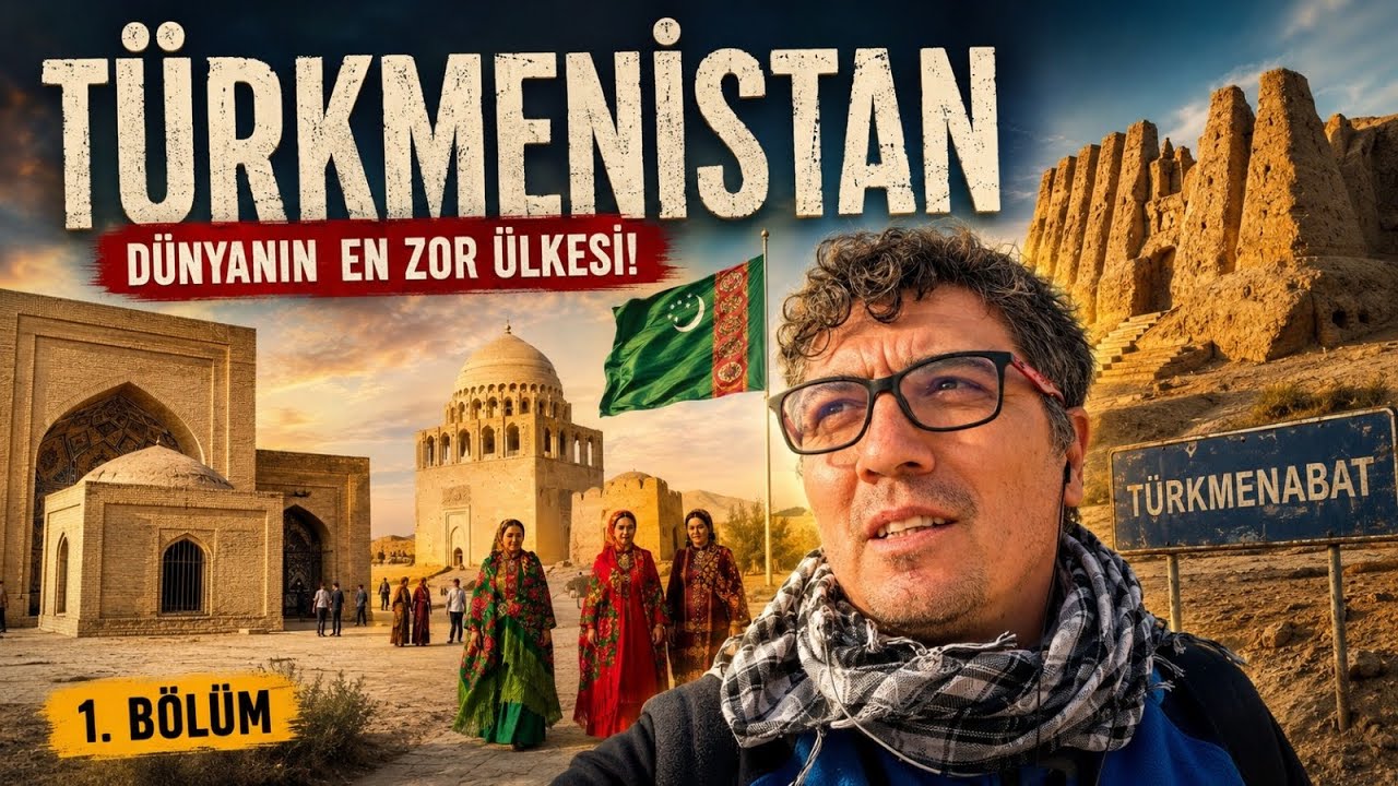 Dünyanın en zor girilen ülkesi : Türkmenistan - 1
