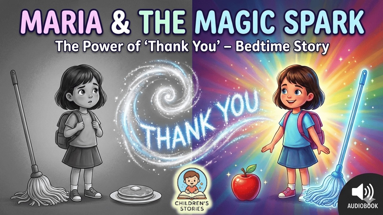 Maria and the Magic Silver Spark | Bedtime Story for Kids | Audiobook