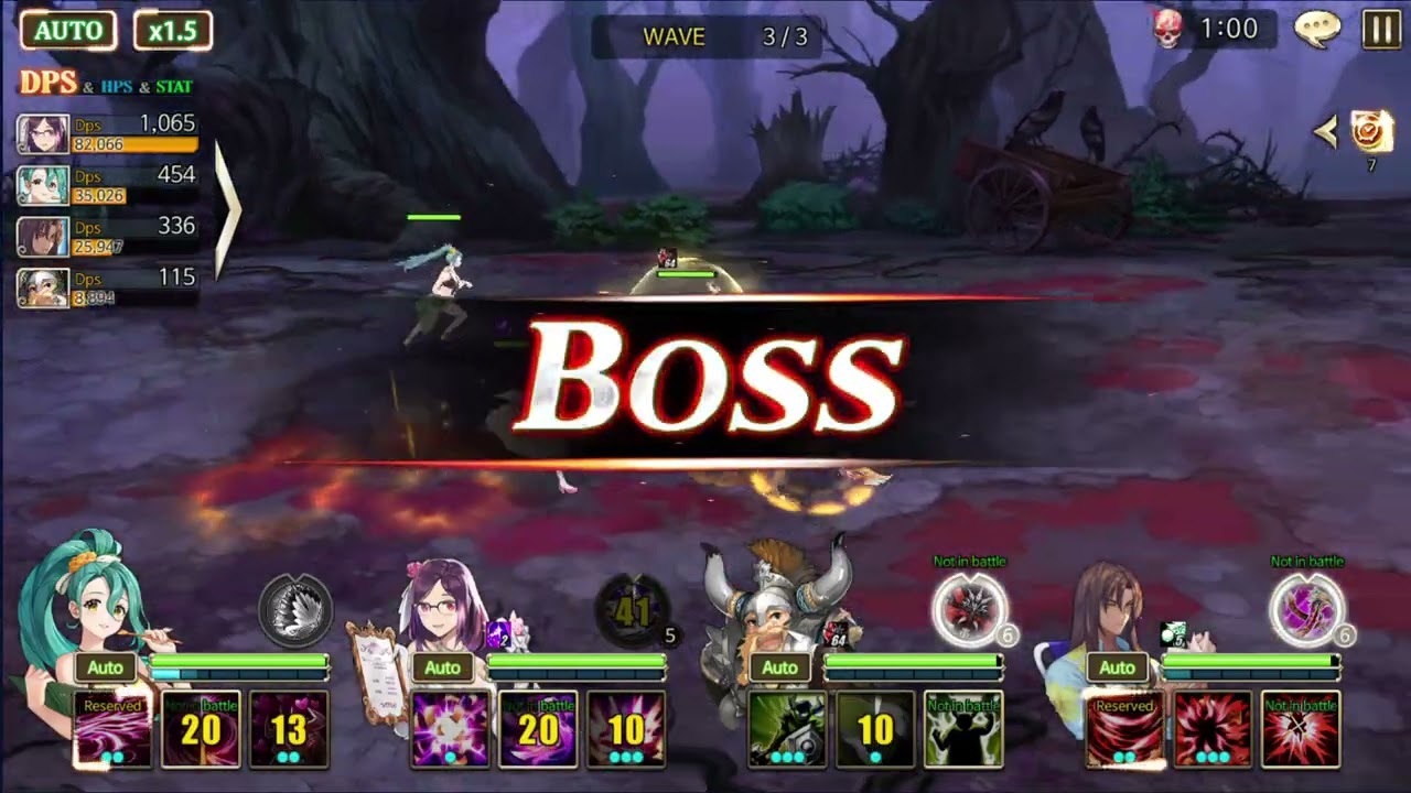[King's Raid] BGM: Swamps of Gargoss Battle
