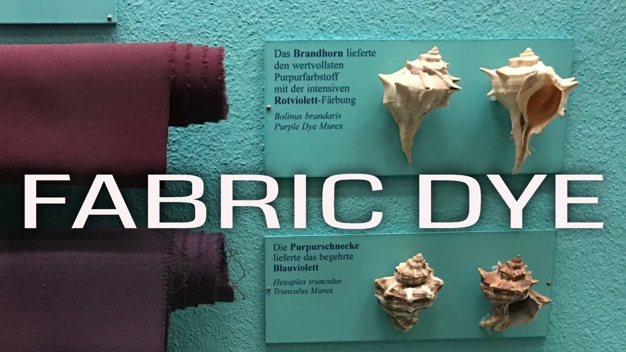 FASHION 101 - Fabric dyeing