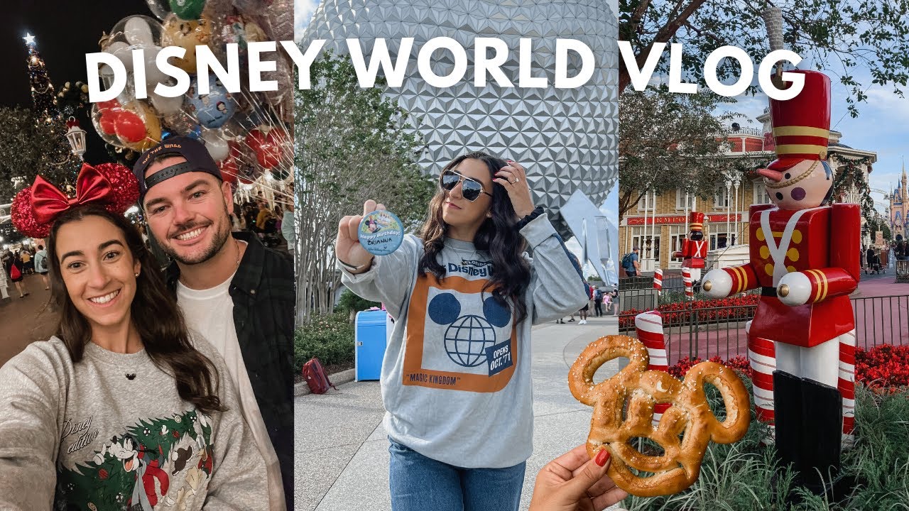 DISNEY WORLD VLOG 2022 &mdash; каникулы в Magic Kingdom, дегустация новых закусок, Teppan Edo и Epcot!
