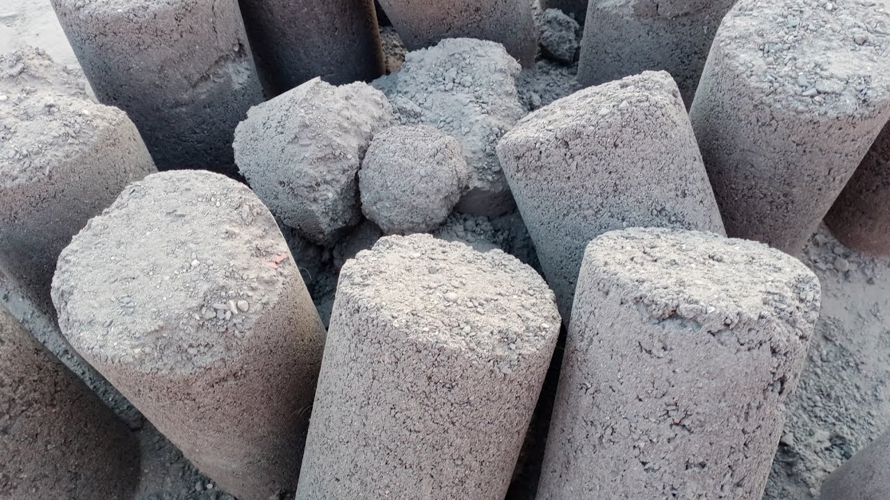 ASMR: Happy Birthday 🎂🎉@Sadia Usman💗 Pure Charcoal mix Concrete Extra Dusty Dry Floor Tub Crumbling