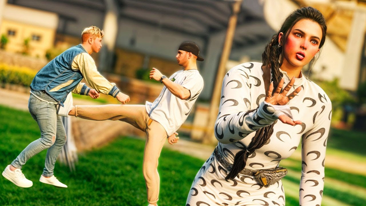 GTA 5: VIDA DE RICO - o EX-NAMORADO DELA APARECEU na PIOR HORA!!!!!! - #04
