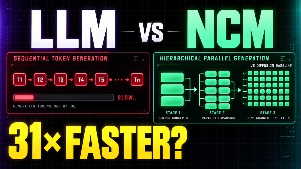 NCM vs LLM: Is AI Really Getting 31&times; Faster?