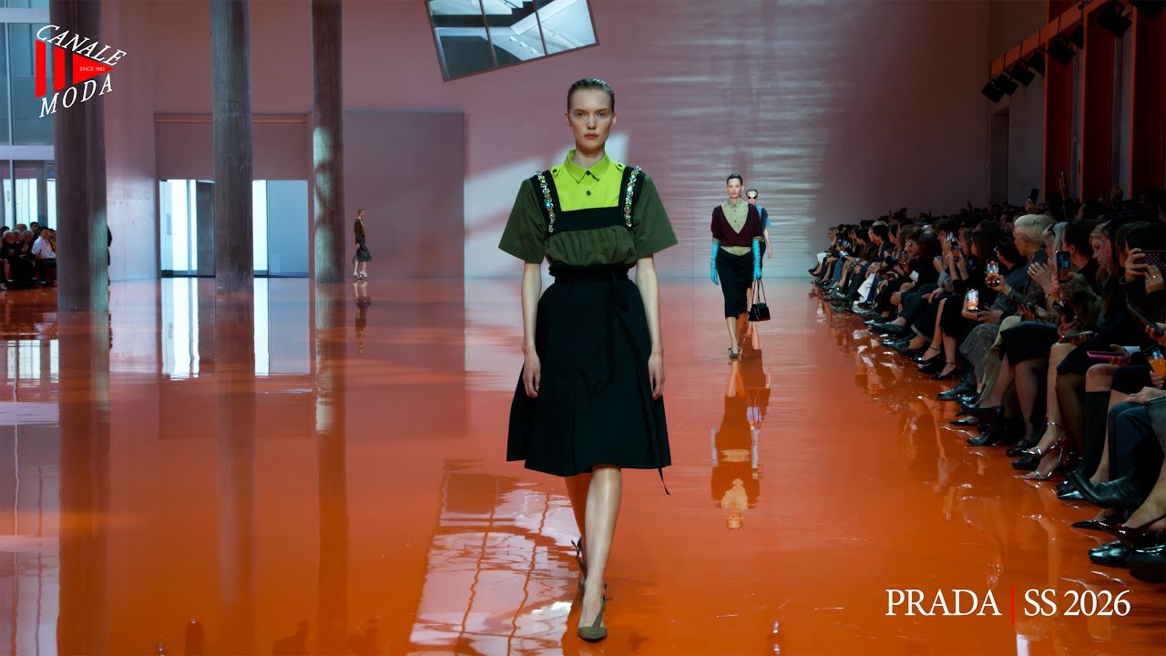 PRADA Весна-Лето 2026 Милан 4K — Canale Moda