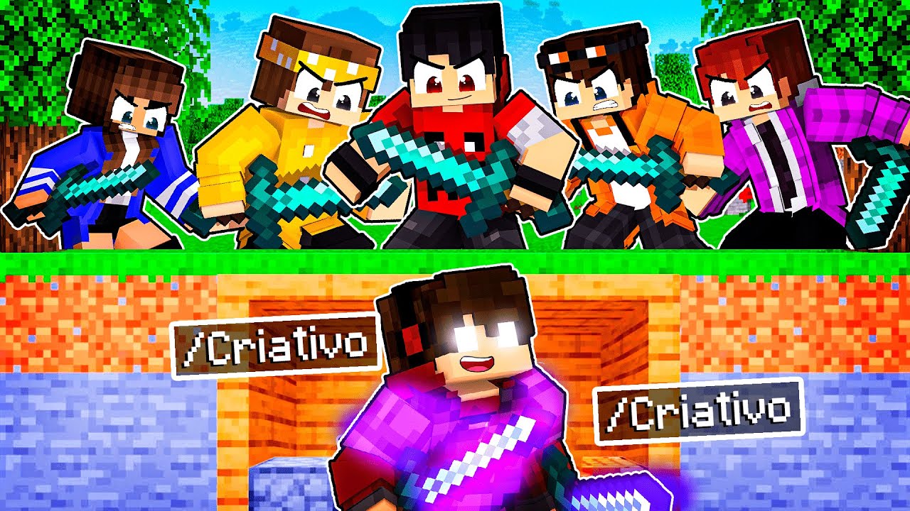 2 CAÇADORES vs 1 SPEEDRUNNER mas VOU TROLLAR MEUS AMIGOS