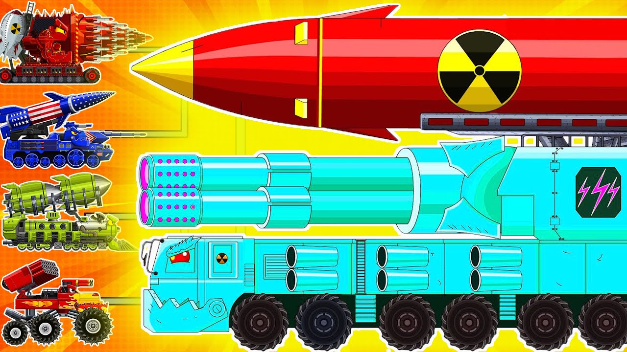 EPIC BATTLES of Container Rocket VS Monster Tank