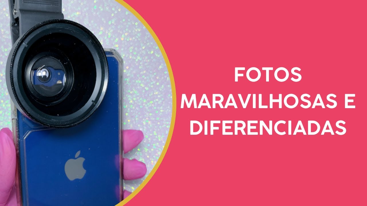 Lente para FOTOS DE UNHAS com o celular - Curso Nail Designer de Alto Nível