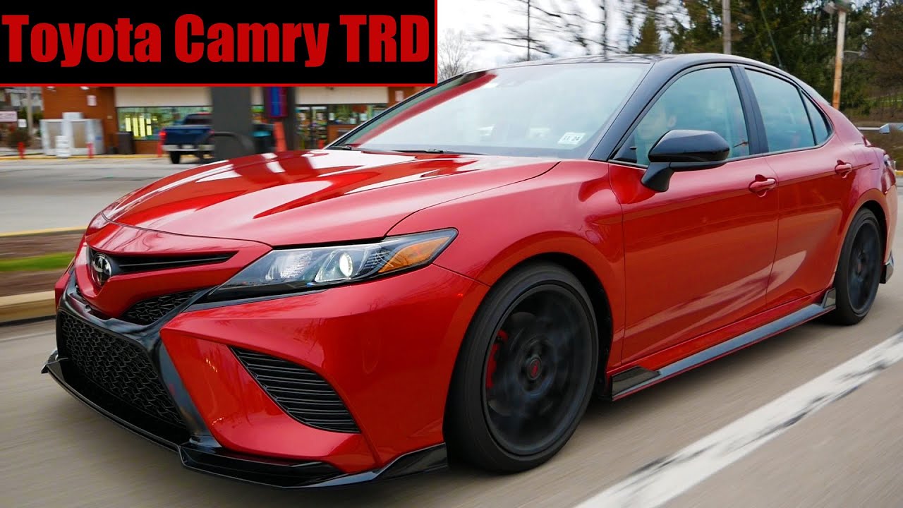 The 2020 Toyota Camry TRD is All About Performance