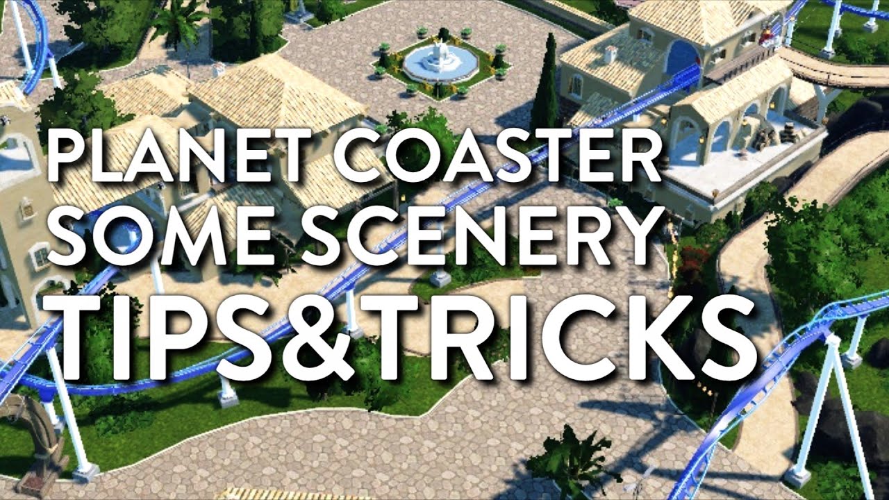 Planet Coaster — несколько советов и хитростей по выбору пейзажей