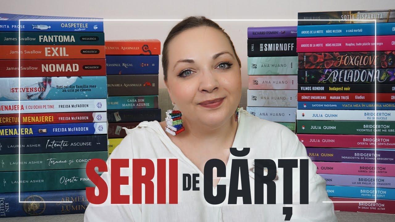 Serii de cărți 2024 - Câte am început, terminat sau completat în ultimul an