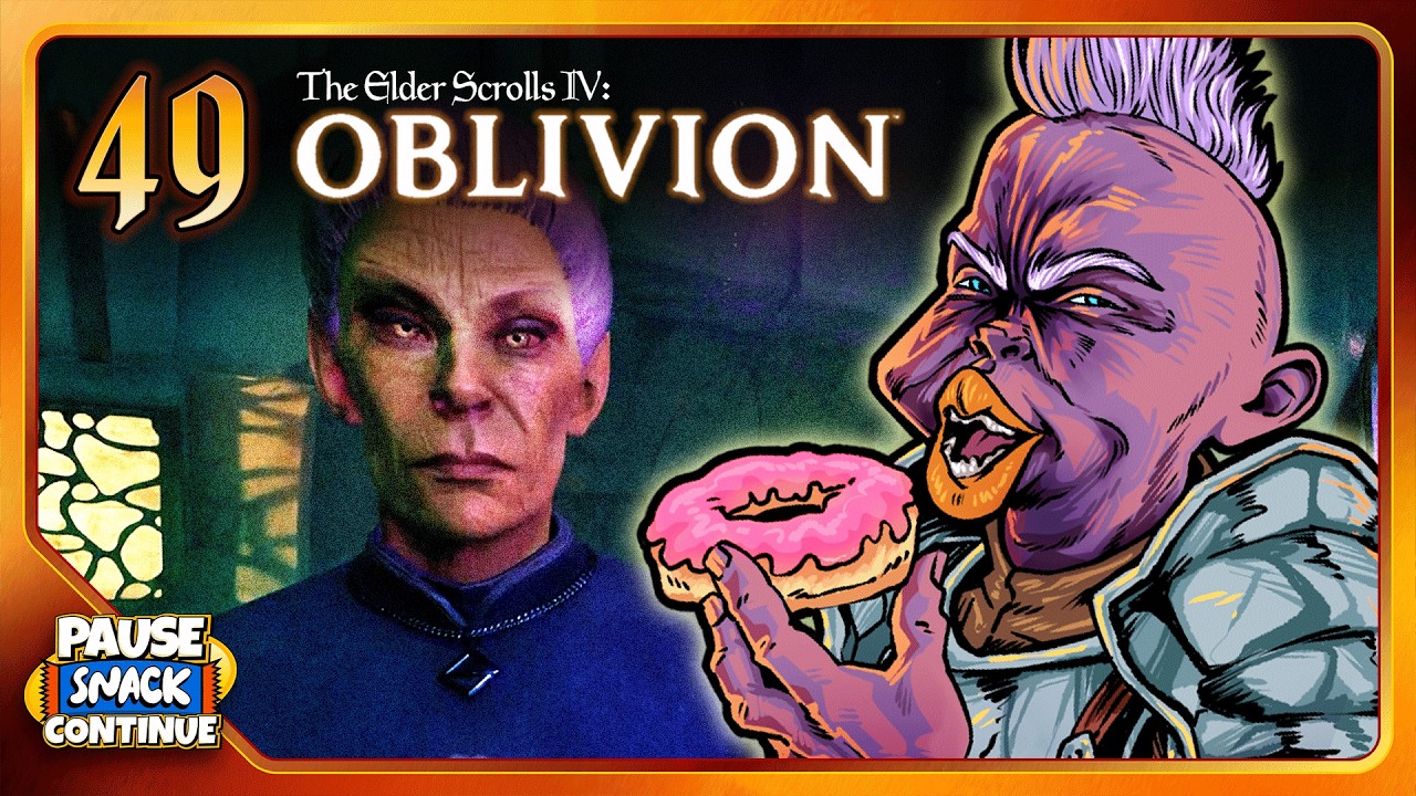 The Elder Scrolls IV: Oblivion &ndash; Эпизод 49: Америка вернулась! | Пауза Закуска Продолжить