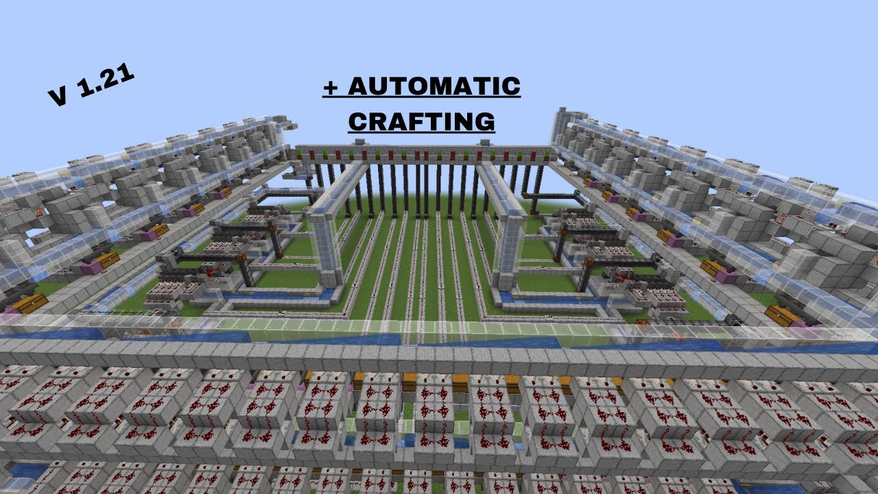 Automatisches Crafting Lager System V 1.21 Vanilla