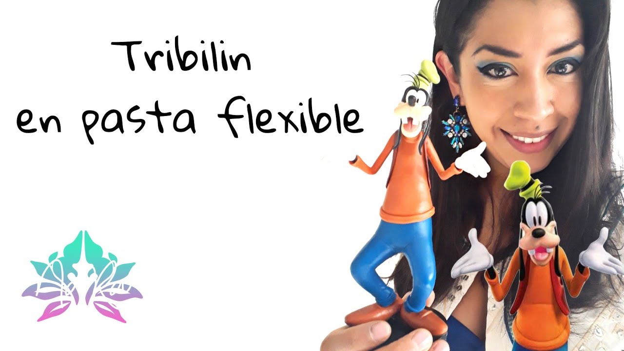 Tribilin en pasta flexible- Goofy in clay