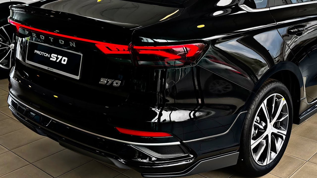 The New Proton S70 1.5T Flagship Quartz Black Color (2024) | Best Sedan ! walkaround in 4k
