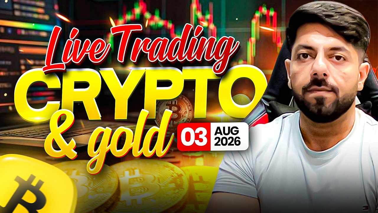 Live Intraday Trading | Crypto Bitcoin Live | VP Financials