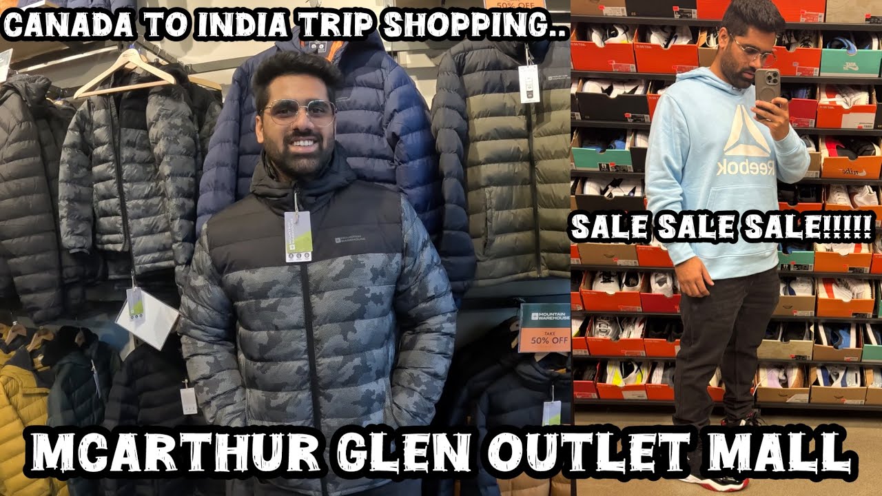 Canada to India Trip Shopping Vlog I Long Weekend Deals I MacArthurGlen Outlet Mall