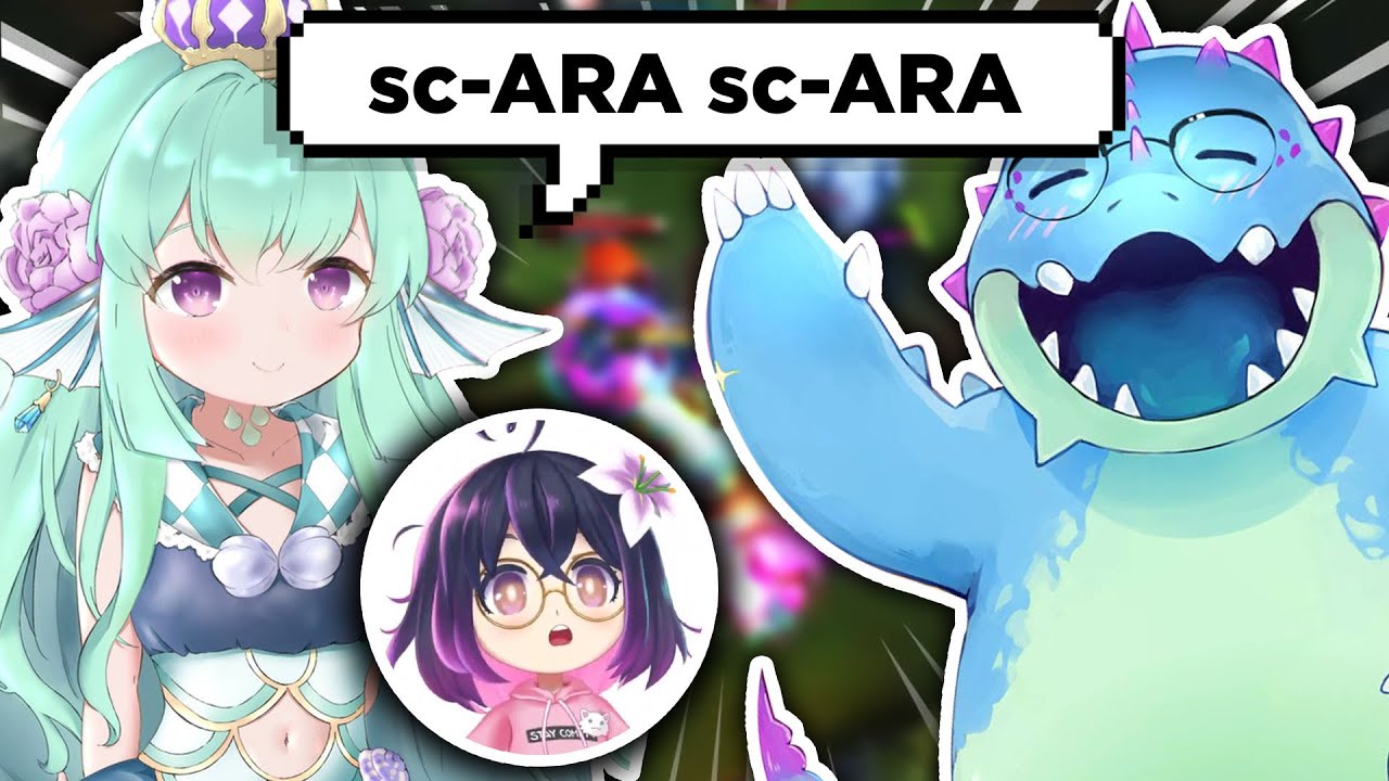 League of Legends but with VTubers (Day 7/8 of Scarratember)