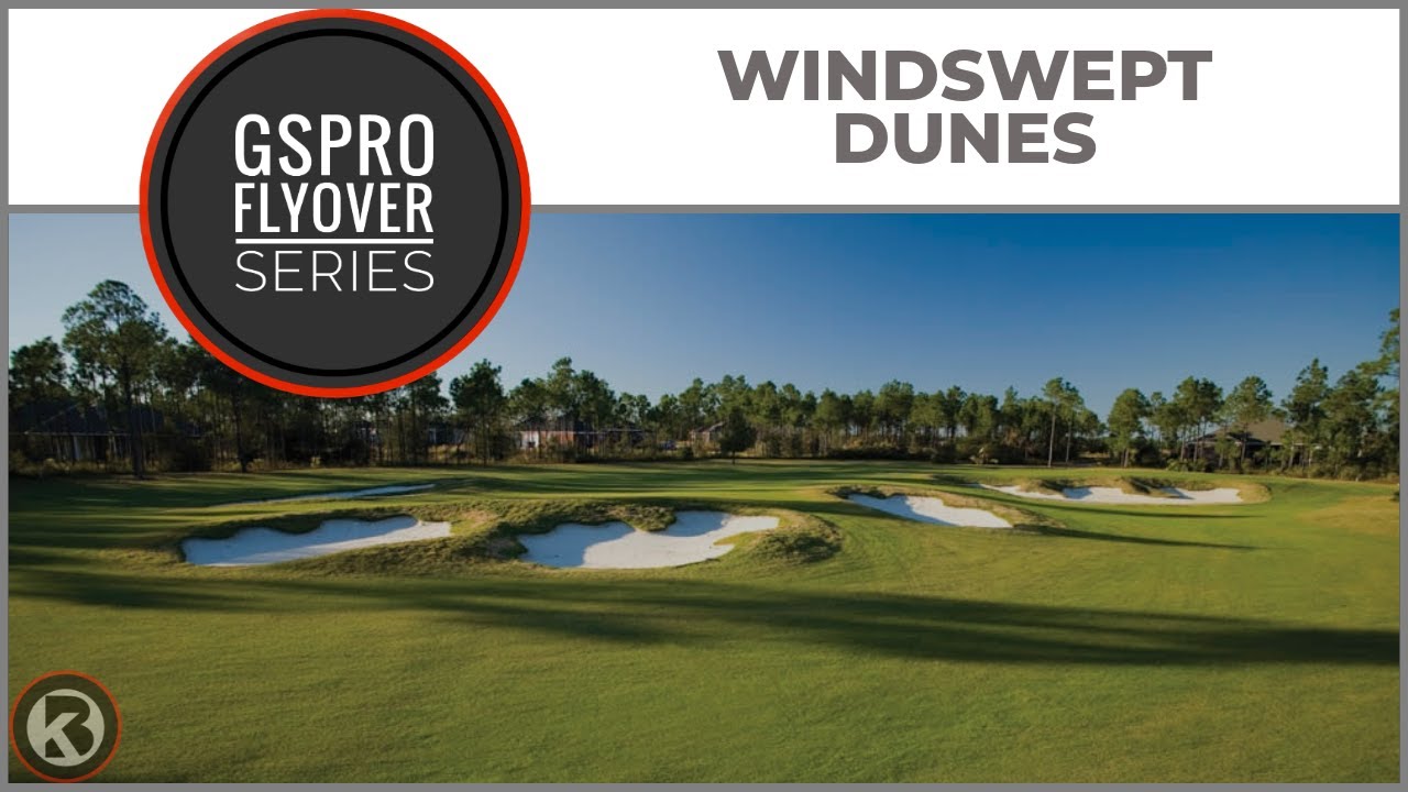 GSPro Course Flyover - Windswept Dunes GC - Designed by 1970kaustin