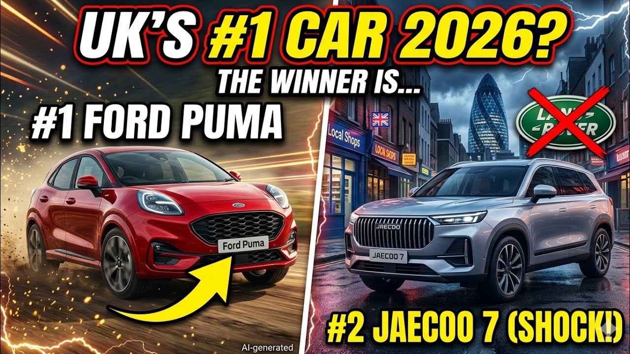 2026 UK Car Market: Top 10 Best Selling Cars Revealed!