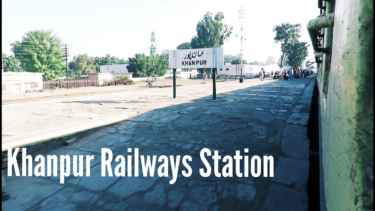 Pak Rail Journey | Arrival + Departure From Khanpur Railways Station | Cat Locomotive