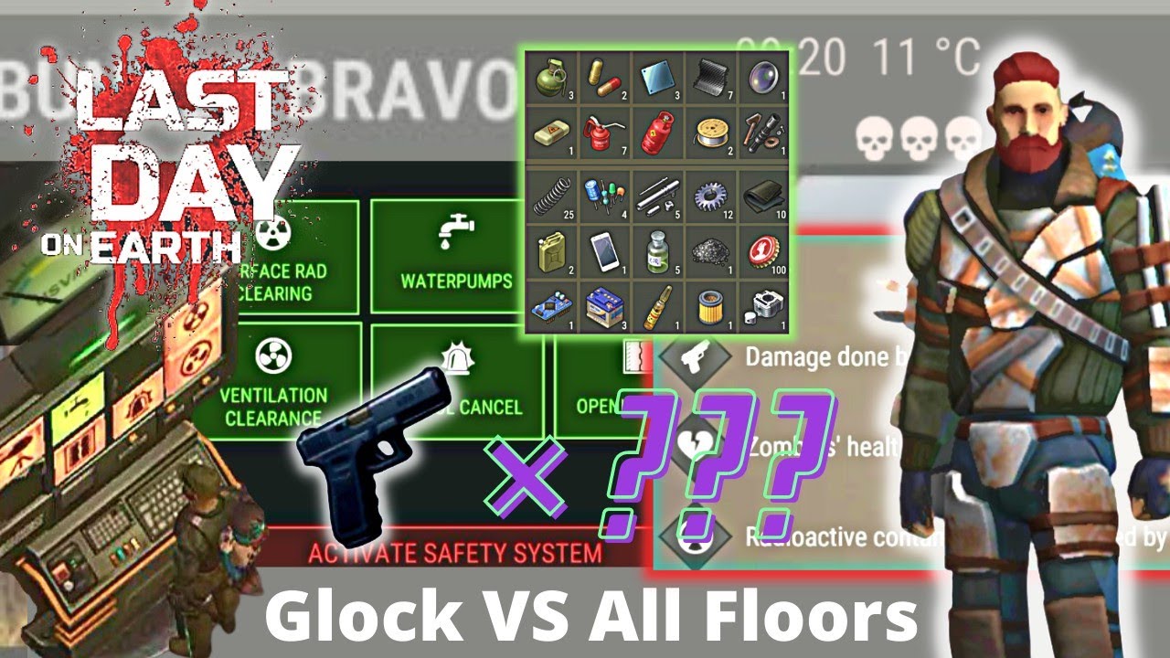 Glock Only VS Bravo - I'll probably do it again | Last Day On Earth Survival