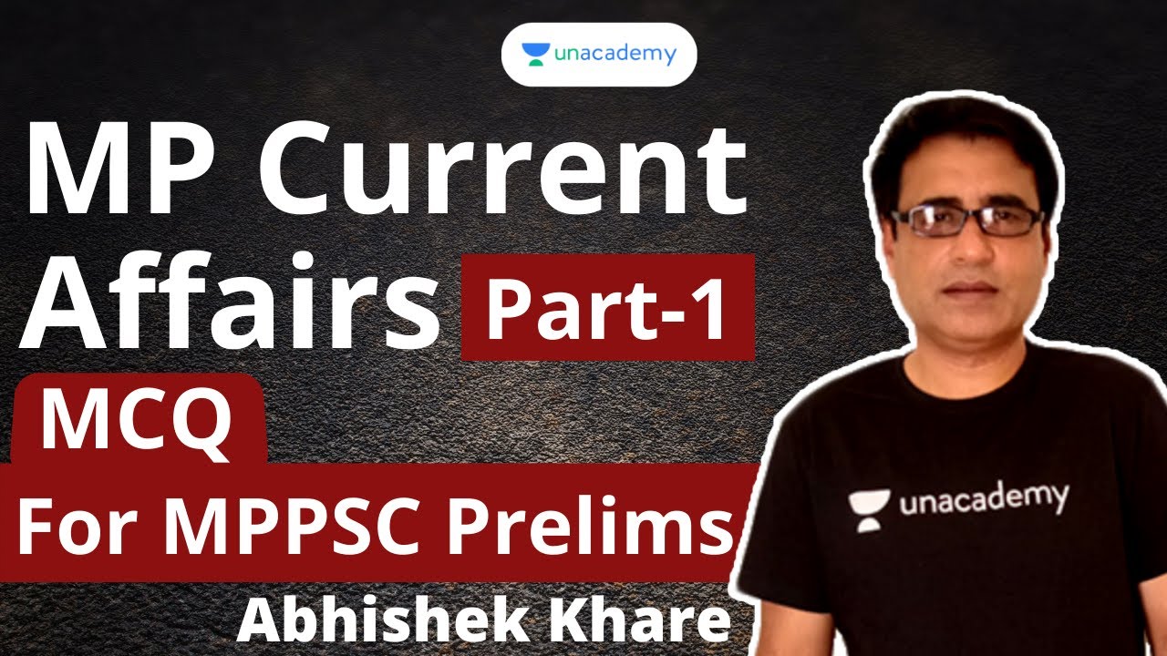MP Current Affairs through MCQ for MPPSC Prelims | MPPSC | Previous Year Questions | Abhishek sir