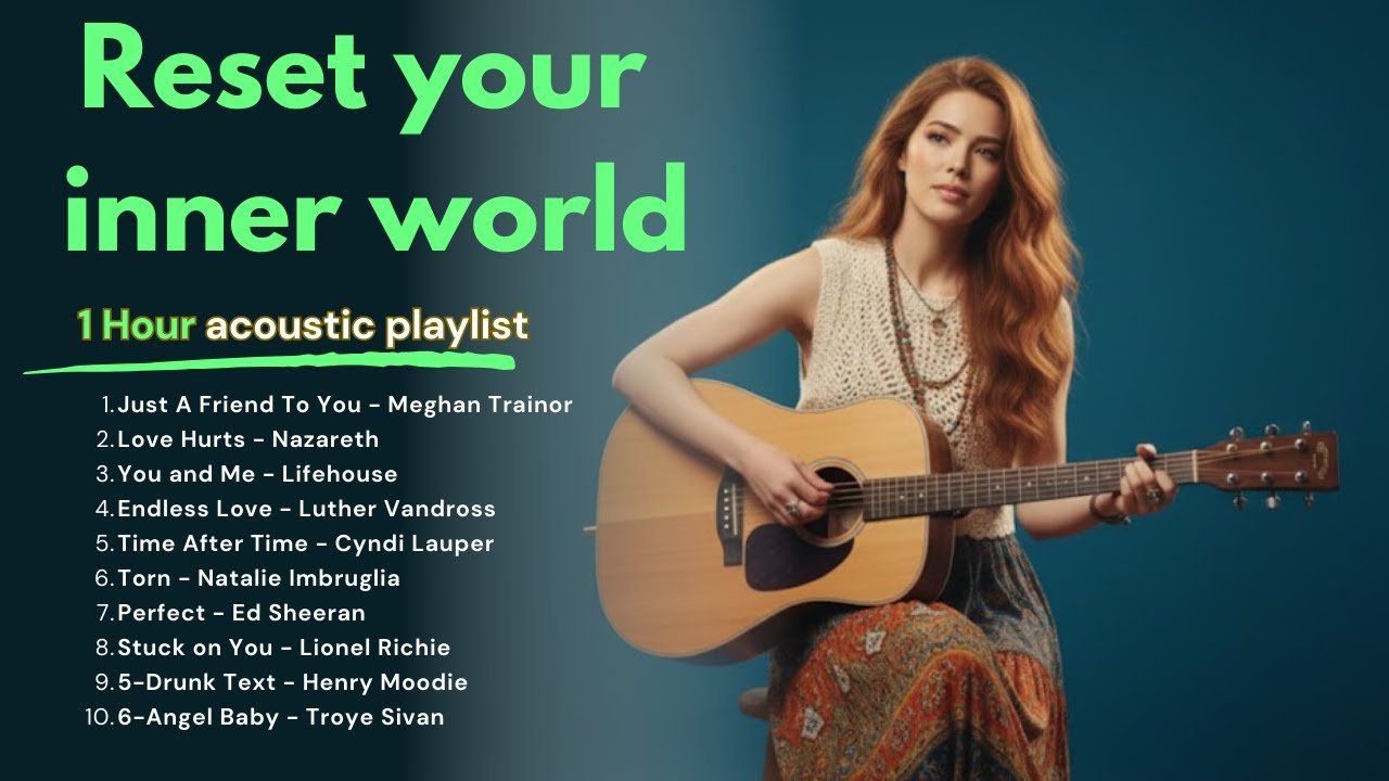 Most Beautiful Acoustic Love Songs 🎶 2026 Best Relaxing Pop Ballads (Meghan Trainor, Ed Sheeran)