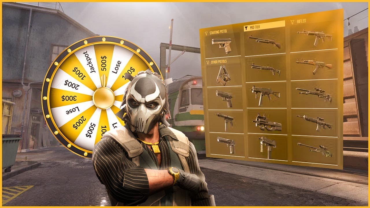 CS2 – ROATA ARMELOR a decis TOT (arme random)