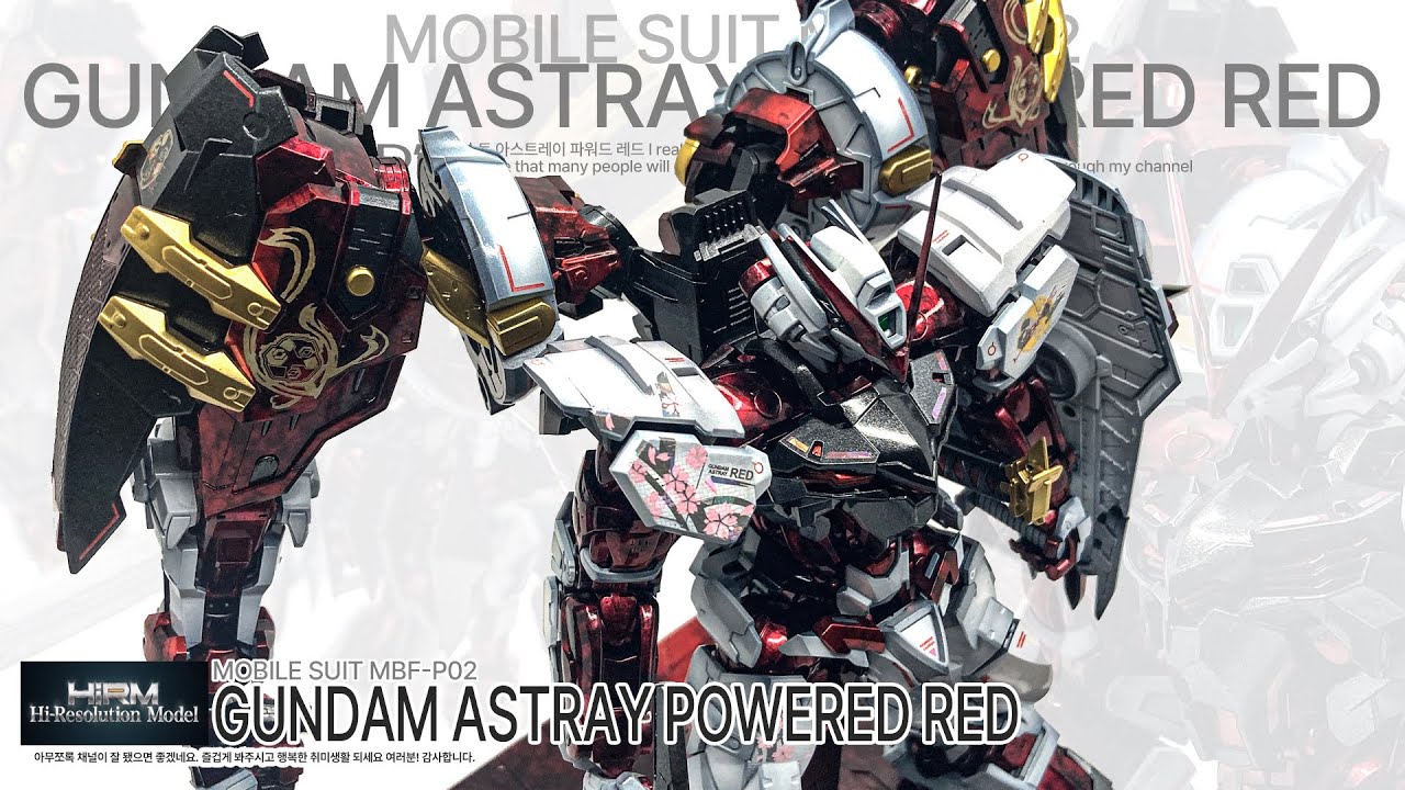HIRM High Resolution Powered Red Custom Build | Detailed Model Kit Assembly